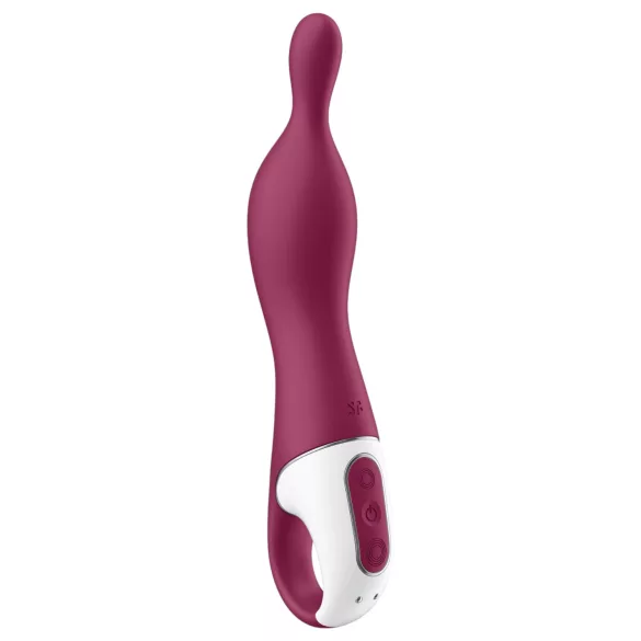 Satisfyer A-Mazing 1 - ladattava A-piste vibraattori - punainen