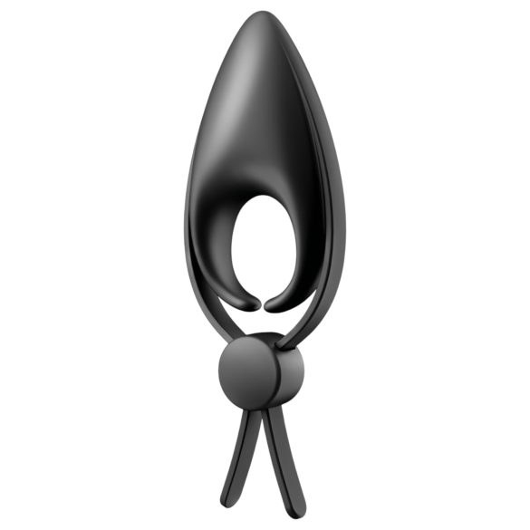 Satisfyer Sniper - vibraattori penisrengas - ladattava - musta