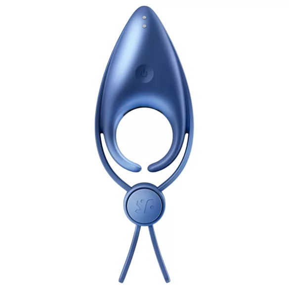 Satisfyer Sniper - vibraatiopenisrengas - ladattava - sininen