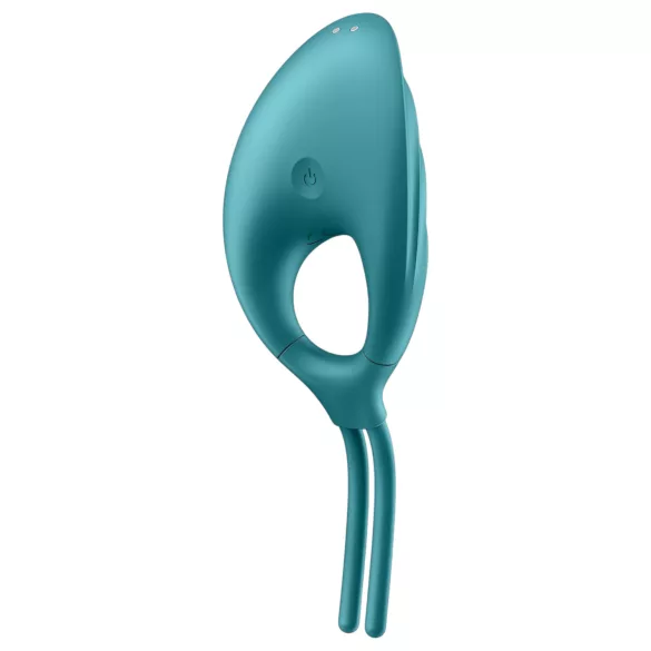 Satisfyer Swordsman - vibraattori penisrengas - ladattava - vihreä