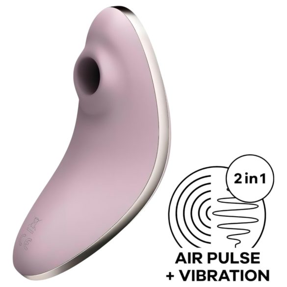 Satisfyer Vulva Lover 1 - klitoriskiihotin paineaalloilla - violetti