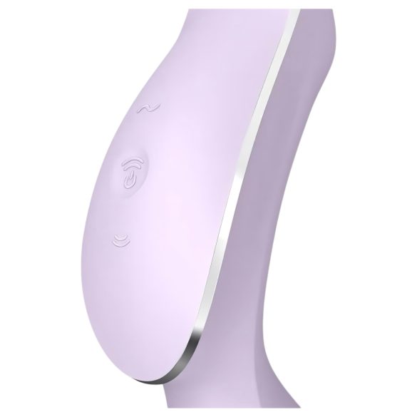 Satisfyer Curvy Trinity 2 - klitoriskiihotin ja vibraattori - lila