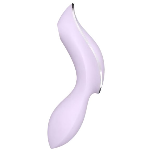 Satisfyer Curvy Trinity 2 - klitoriskiihotin ja vibraattori - lila