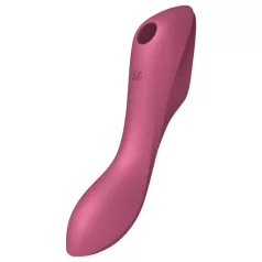   Satisfyer Curvy Trinity 3 - klitoriskiihotin ja vibraattori - punainen