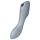 Satisfyer Curvy Trinity 3 - ilma-aaltoinen 2-in-1 vibraattori (harmaa)