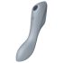 Satisfyer Curvy Trinity 3 - ilma-aaltoinen 2-in-1 vibraattori (harmaa)