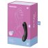 Satisfyer Curvy Trinity 4 - Ilmapulsseja ja värinää yhdistävä vibraattori (musta)