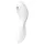 Satisfyer Curvy Trinity 5+ - 2-in-1 vibraattori - valkoinen