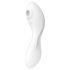 Satisfyer Curvy Trinity 5+ - älykäs 2in1-vibraattori (valkoinen)