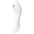 Satisfyer Curvy Trinity 5+ - 2-in-1 vibraattori - valkoinen