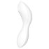 Satisfyer Curvy Trinity 5+ - älykäs 2in1-vibraattori (valkoinen)