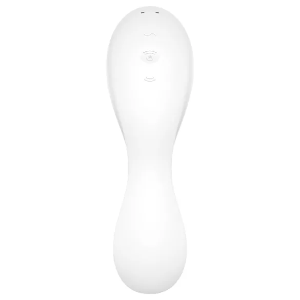 Satisfyer Curvy Trinity 5+ - 2-in-1 vibraattori - valkoinen