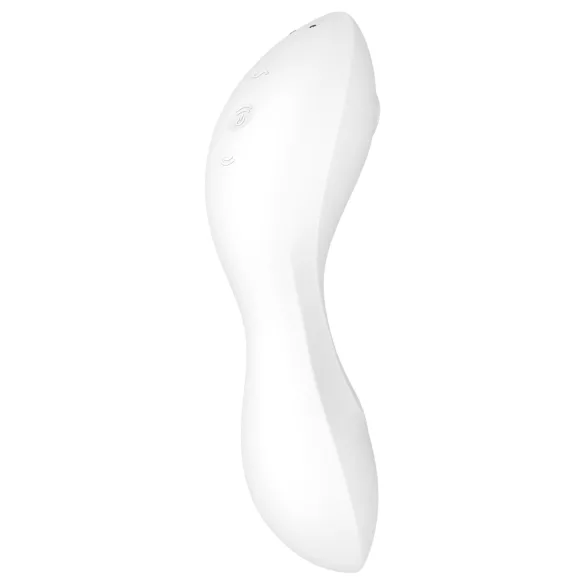 Satisfyer Curvy Trinity 5+ - 2-in-1 vibraattori - valkoinen