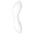 Satisfyer Curvy Trinity 5+ - älykäs 2in1-vibraattori (valkoinen)