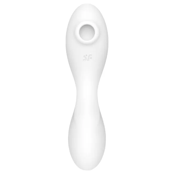 Satisfyer Curvy Trinity 5+ - 2-in-1 vibraattori - valkoinen
