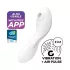 Satisfyer Curvy Trinity 5+ - 2-in-1 vibraattori - valkoinen