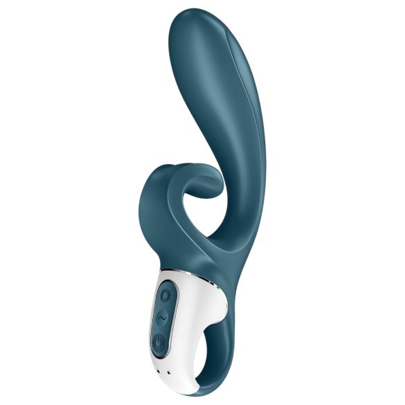 Satisfyer Hug Me - älykäs klitoriskiihotin varrella (sininen)
