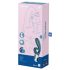 Satisfyer Hug Me - älykäs klitoriskiihotin varrella (sininen)