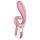 Satisfyer Hug Me - älykäs klitoriskiihotin (pinkki)