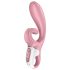 Satisfyer Hug Me - älykäs klitoriskiihotin (pinkki)