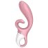 Satisfyer Hug Me - älykäs klitoriskiihotin (pinkki)