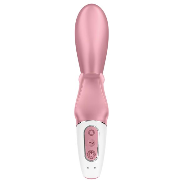 Satisfyer Hug Me - klitoriskiihotin ja vibraattori - pinkki