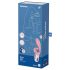 Satisfyer Hug Me - älykäs klitoriskiihotin (pinkki)