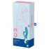 Satisfyer Embrace - ladattava klitorisvibraattori (turkoosi)
