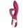 Satisfyer Embrace Me - ladattu klitoriksenvärinä sauva (punainen)