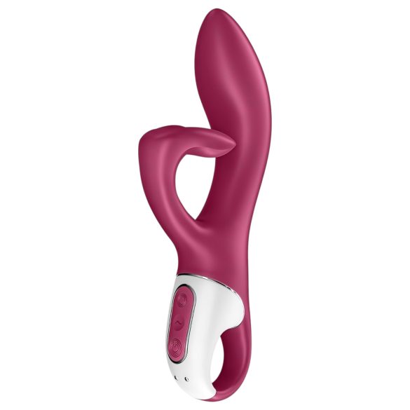 Satisfyer Embrace Me - ladattu klitoriksenvärinä sauva (punainen)