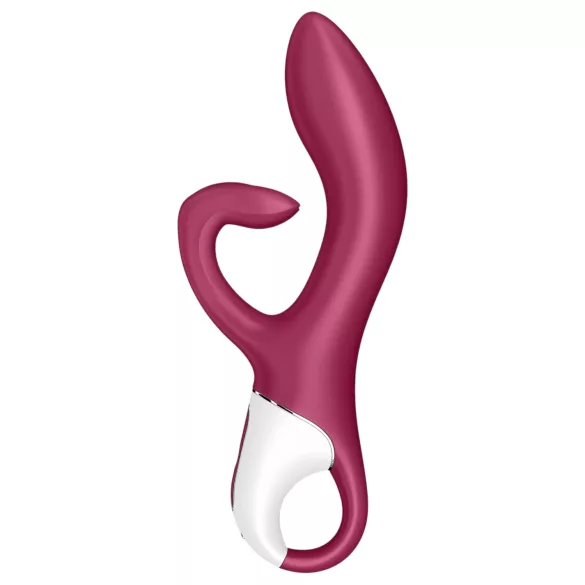 Satisfyer Embrace Me - ladattava klitoriskiihotin varrella - punainen