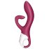 Satisfyer Embrace Me - ladattu klitoriksenvärinä sauva (punainen)