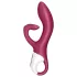 Satisfyer Embrace Me - ladattava klitoriskiihotin varrella - punainen