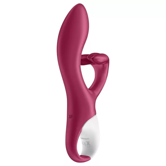 Satisfyer Embrace Me - ladattava klitoriskiihotin varrella - punainen