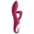 Satisfyer Embrace Me - ladattava klitoriskiihotin varrella - punainen