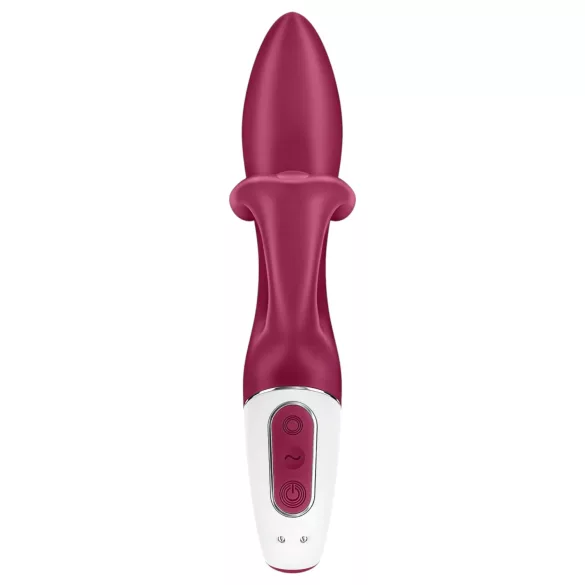 Satisfyer Embrace Me - ladattava klitoriskiihotin varrella - punainen