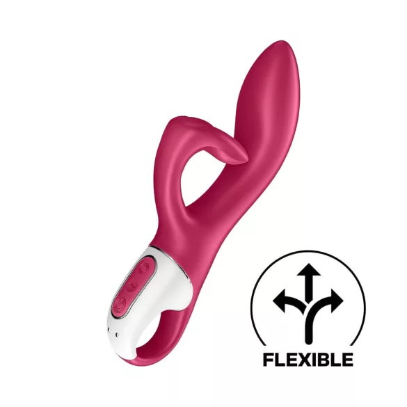 Satisfyer Embrace Me - ladattava klitoriskiihotin varrella - punainen