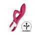 Satisfyer Embrace Me - ladattu klitoriksenvärinä sauva (punainen)