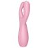 Satisfyer Threesome 3 - Ladattava klitorisvibraattori (pinkki)