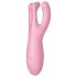 Satisfyer Threesome 4 - älykäs klitorisstimulaattori (pinkki)