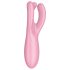 Satisfyer Threesome 4 - älykäs klitorisstimulaattori (pinkki)
