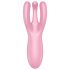 Satisfyer Threesome 4 - älykäs klitorisstimulaattori (pinkki)