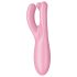 Satisfyer Threesome 4 - älykäs klitorisstimulaattori (pinkki)