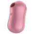 Satisfyer Cotton Candy - Ilmapulssiklitoriskiihotin (koralli)