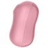 Satisfyer Cotton Candy - Ilmapulssiklitoriskiihotin (koralli)