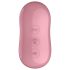 Satisfyer Cotton Candy - Ilmapulssiklitoriskiihotin (koralli)
