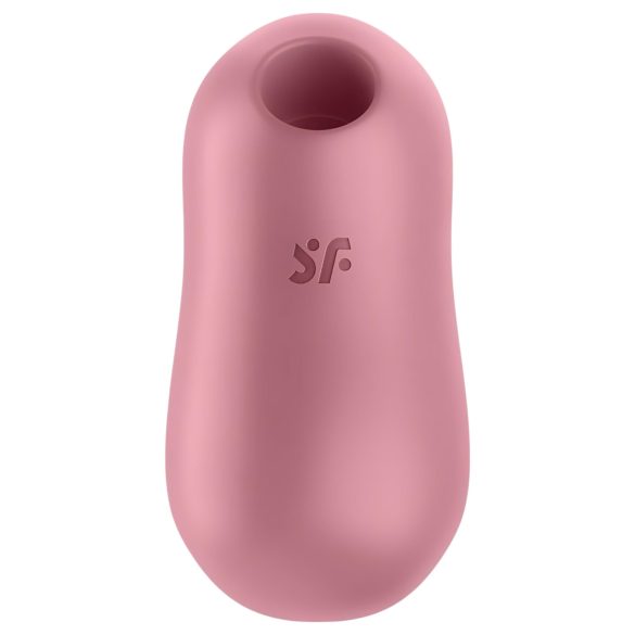 Satisfyer Cotton Candy - ilmapulsseja klitorikseen (koralli)