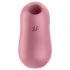 Satisfyer Cotton Candy - ilmapulsseja klitorikseen (koralli)