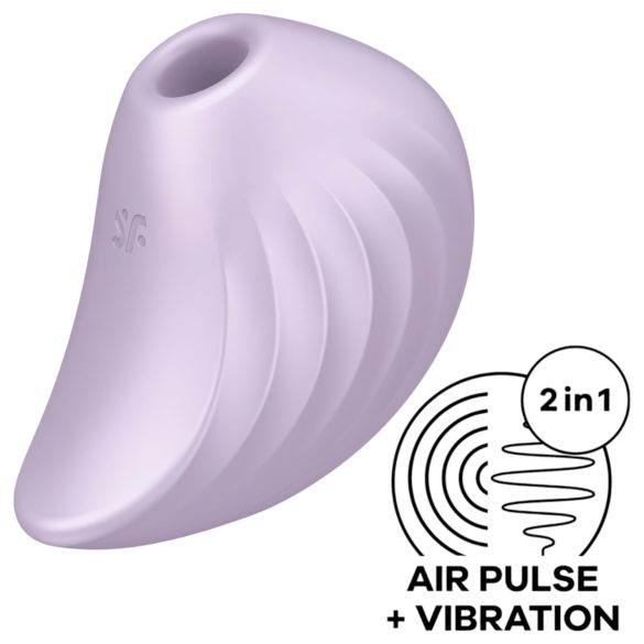 Satisfyer Pearl Diver - klitoriskiihotin alipaineella - violetti