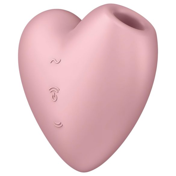 Satisfyer Cutie Heart - Ladattava Ilmanpaine Klitorisvibraattori (Pinkki)